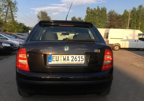 Skoda Fabia cena 7500 przebieg: 226000, rok produkcji 2004 z Sośnicowice małe 781